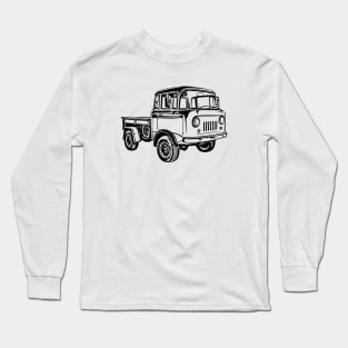 Willys FC170 Sketch Art Long Sleeve T-Shirt